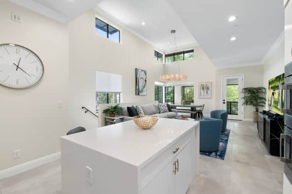 Modern 3BR Townhome w/ Pool | Walk to Old Town